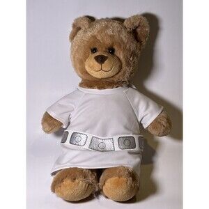 Build A Bear Workshop STAR WARS Princess Leia Outfit STANDARD BROWN RARE